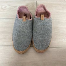 Olukai Lania Slip On Shoes Women's Size 10 Gray Pink Comfortable Casual