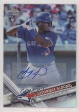 2017 Topps Chrome Update Target Exclusive Refractor Anthony Alford Auto nd3