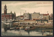 Helsingborg, Meliersla hamnen, Ansichtskarte ...