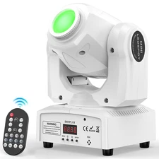 UKING 150W Moving Head Bar Light DMX 8 Gobo Beam Disco Stage Lighting W/remote