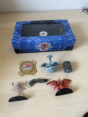 Bakugan Vestroia Neo Dragonoid & Brontes + Battle Gear Blaster + Ventus Blast + Case