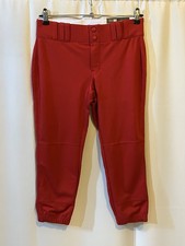 Champro Fastpitch women’s softball pants size S red scarlet 21” leg NWT