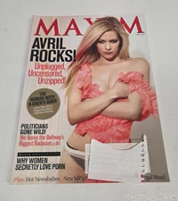 Maxim Issue 123 March 2008 Avril Lavigne