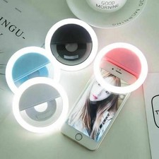 Ring Light Anello Luminoso LED Ricaricabile per Selfie Social Luce per Telefono