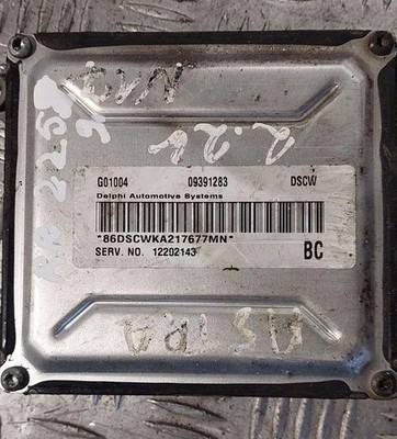 Opel Astra G Kombi F35 Motorsteuergerät 09391283 2,20 Diesel 86kw 35832000