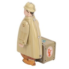 Wind Up Walking Traveler Toy Nostalgic Retro Clockwork Toy Adult Collection