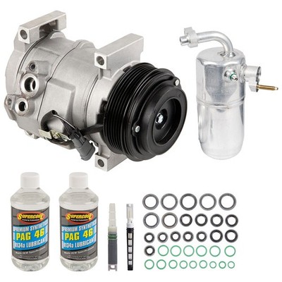 AC Compressor w/ A/C Repair Kit For Chevy C4500 Kodiak & GMC Sierra 2500 HD
