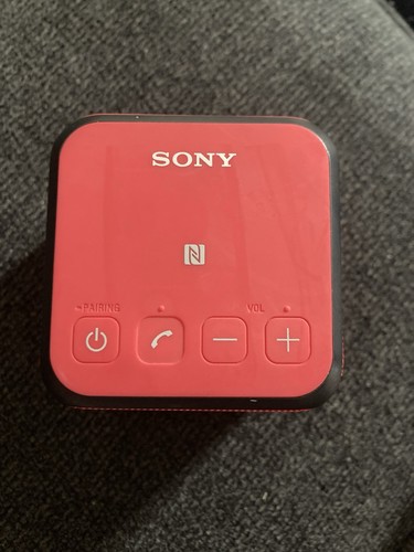 Sony SRS-X11 Wireless Portable Speaker Red Tested And Works With Cables! - Picture 3 of 7