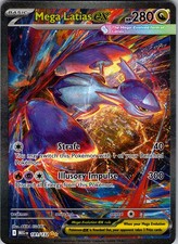 Pokemon Mega Latias ex 181/132 Mega Evolution Special Illustration Rare NM
