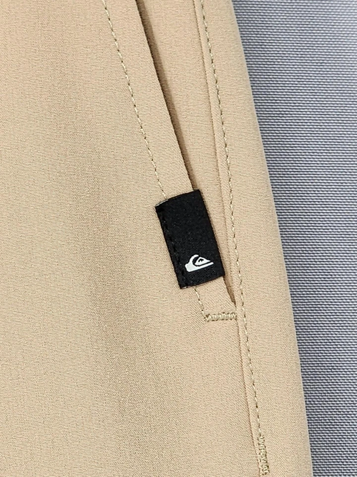 Pantalones Cortos Quiksilver Niños 12 Caqui Anfibio Híbrido Walkshorts 4 Vías Elastizados Juveniles Foto 3 de 4