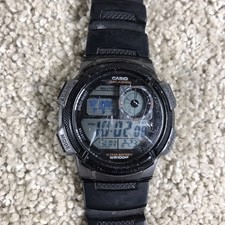 Casio Men's Watch AE-1000W Black Resin Digital Quartz Sport World Time 3198