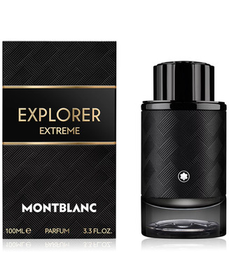 Explorer Extreme by Mont Blanc 3.3oz Parfum for Men NEW SEALED BOX