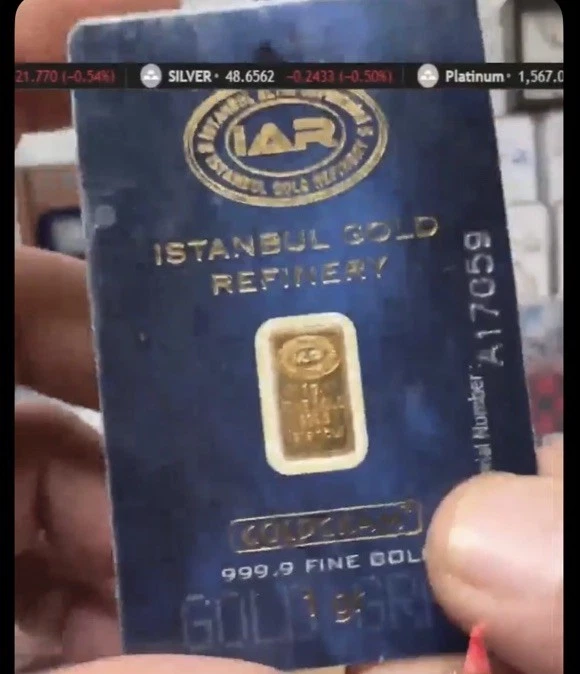 IGR 1 Gram 999.9 Gold Bar Istanbul Gold Refinery- Ships Same Day - Worldwide - Image 3 of 4