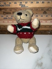 Hugfun 2000 Jointed Teddy Bear Christmas Sweater