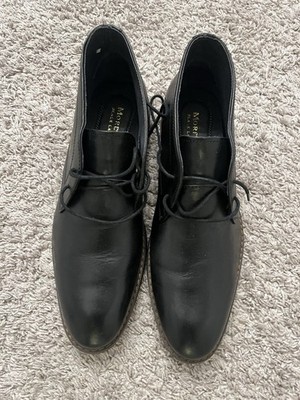 Men's Moretti Black Label Dress Shoes Size 9.5 D Black