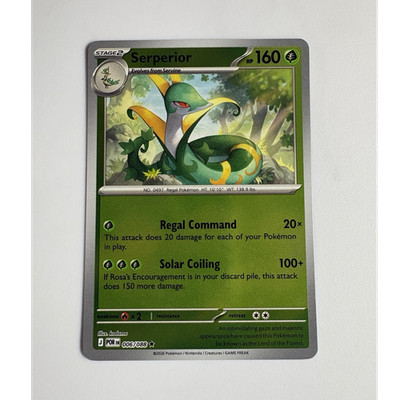 Pokémon Perfect Order Serperior 006/088 Reverse Holo English Near Mint