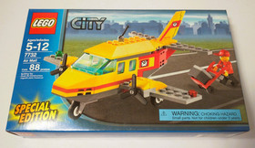 LEGO City Set Air Mail Airplane - 100% complete with box and instructions