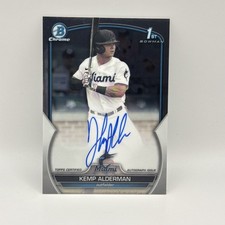 2023 Bowman Draft Chrome Prospect 1st Auto Kemp Alderman #CDA-KA Auto