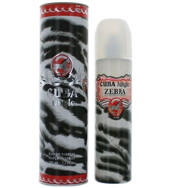 Cuba Jungle Zebra Women's Perfume Spray Eau De Parfum Gift For Her 100ml EDP