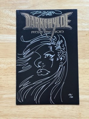 Darkchylde Redemption #1 Sketch/Re-marked By Randy Queen Signed Dynamic Forces