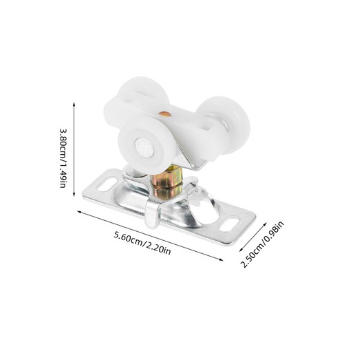 Sliding Wardrobe Door Hardware Pulley Wheel for Heavy Duty Folding - Zdjęcie 5 z 12