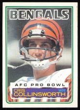 1983 Topps #235 Cris Collinsworth Cincinnati Bengals