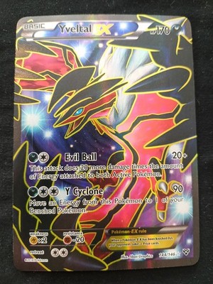 Pokemon TCG Yveltal EX (XY Base Set 144/146) Full Art - MP