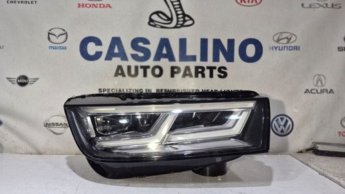 2018-2020 AUDI Q5 LED HEADLIGHT RIGHT SIDE OEM