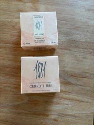 2 Cerruti 1881 Pour Femme - Eau de Toilette - 30 +30ML OVP