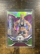 IVY NILE 2026 Topps Chrome WWE Women’s Division Insert Green Refractor 95/99