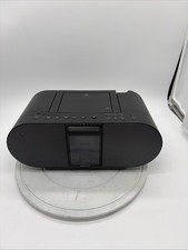 Used  Tested Sony ZS-S4iP CD Boombox iPod Dock AM FM Radio Portable Stereo