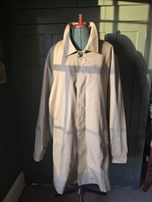 Black And Brown 1826  Quality Rain Mac Overcoat With Liner Xx L