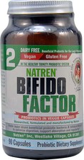2 X Natren Bifido Factor Dairy Free -- 90 Capsules