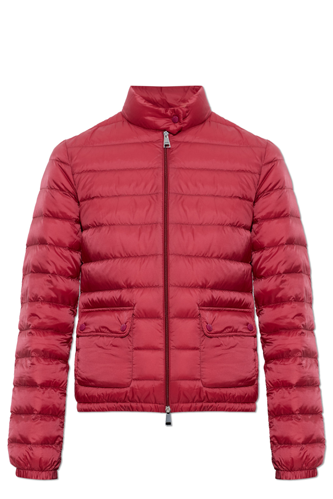 MONCLER Lans $1380 Women's Red Short Down Jacket New