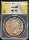 1921-D Morgan Dollar ANACS MS62 VAM 1CT1