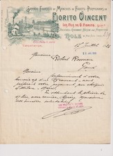 Old Bill 1926 Italy Nole Torino Factory Fireworks  Detonator Cord Dynamite