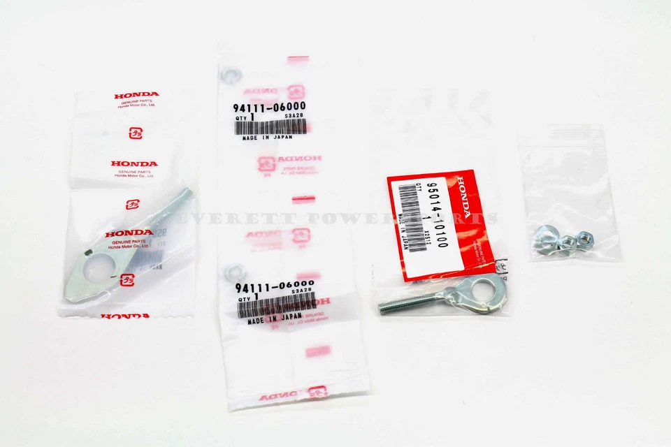 Nuevo Juego Ajustador Cadena Eje Honda CA CT C S CM 70 90 91 100 102 105 110 200 #E19 Foto 4 de 4