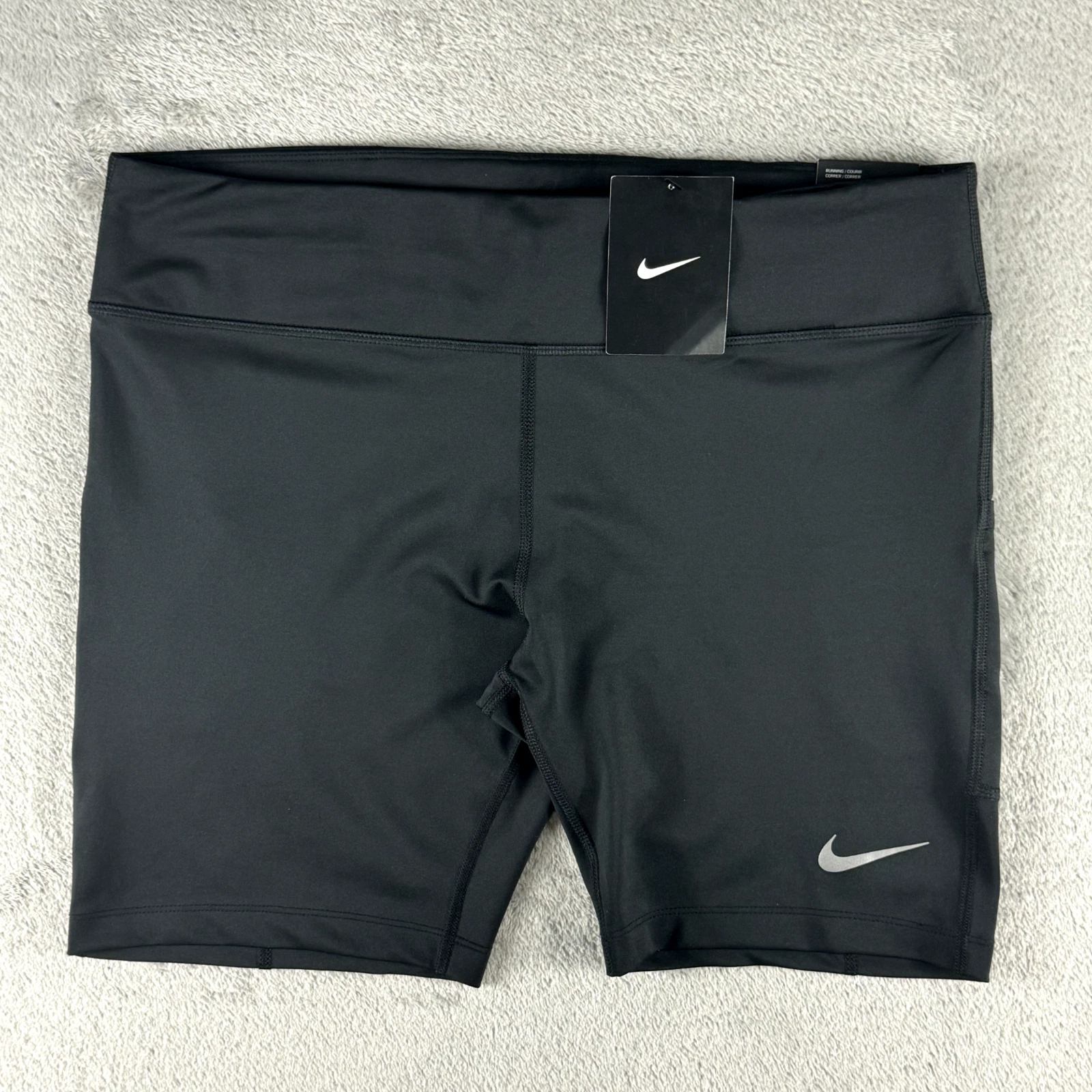 Nike Fast Womens Dri-Fit 7" Compression Running Shorts CJ2373-010 Black Size XL
Opens in a new windo