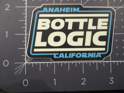 BOTTLE LOGIC california b fundamental STICKER decal craft beer brewery brewing K
