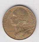 France 1968. 20 Centimes. Marianne wearing the Phrygian cap of liberty. — photo 1