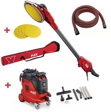 Flex GE 6 R randnah Giraffe + VCE 44 L AC Staubsauger + Tasche Langhalsschleifer