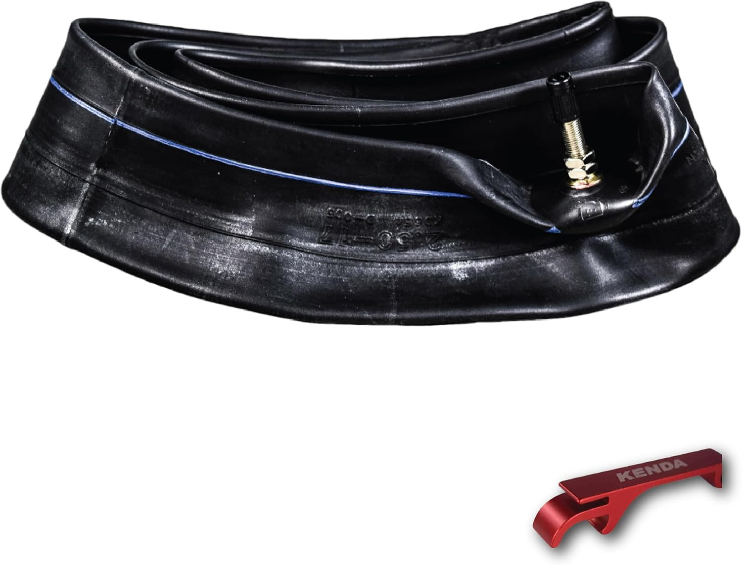 250/275-17 TR-4 Inner Motorcycle Tube – Heavy-Duty Rubber, TR-4 Valve Stem with