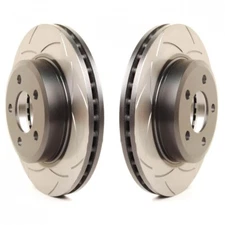 DBA Street Series Front Rotors (Slotted, Pair) for 2002-2014 WRX   650S x2