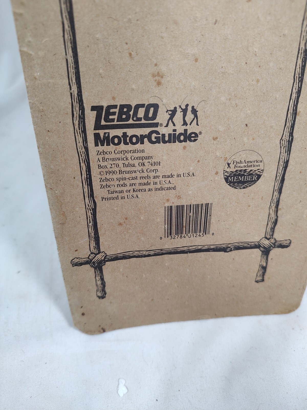 NOS 1990 Zebco 202 Rod And Reel Combo Rare Sealed in Original Packaging New!