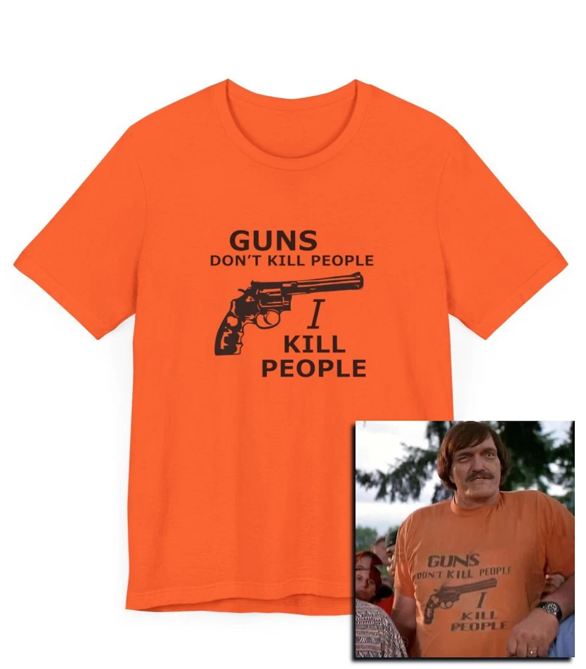 Guns Don't Kill People I Kill People T-Shirt, Happy Gilmore, Mr. Larson, Golf
Opens in a new window