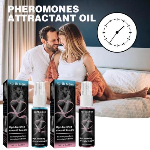 30ml Feromony seksualne Olejek przyciągający dla mężczyzn kobiet Temptation Spray Perfumy Nowy - Zdjęcie 1 z 13