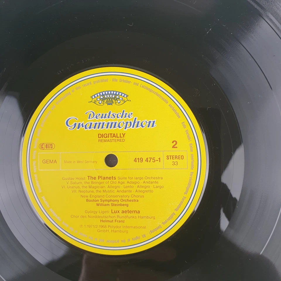 Gustav Holst - The Boston Symphony Orchestra - The Planets LP Record, 1971, VGC - Image 4 of 4