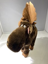 Vintage 1983 R. Dakin Moose 11 in Stuffed Plush Toy Animal. Very Soft. EUC