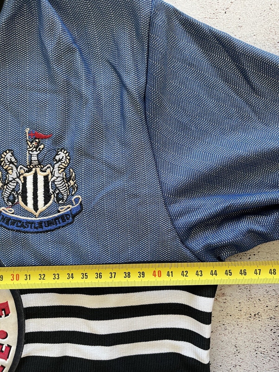 NEWCASTLE UNITED 1995/1997 AWAY SOCCER JERSEY VINTAGE ADIDAS