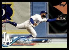 2018 Topps  Andrew Toles #518 Los Angeles Dodgers Baseball Card